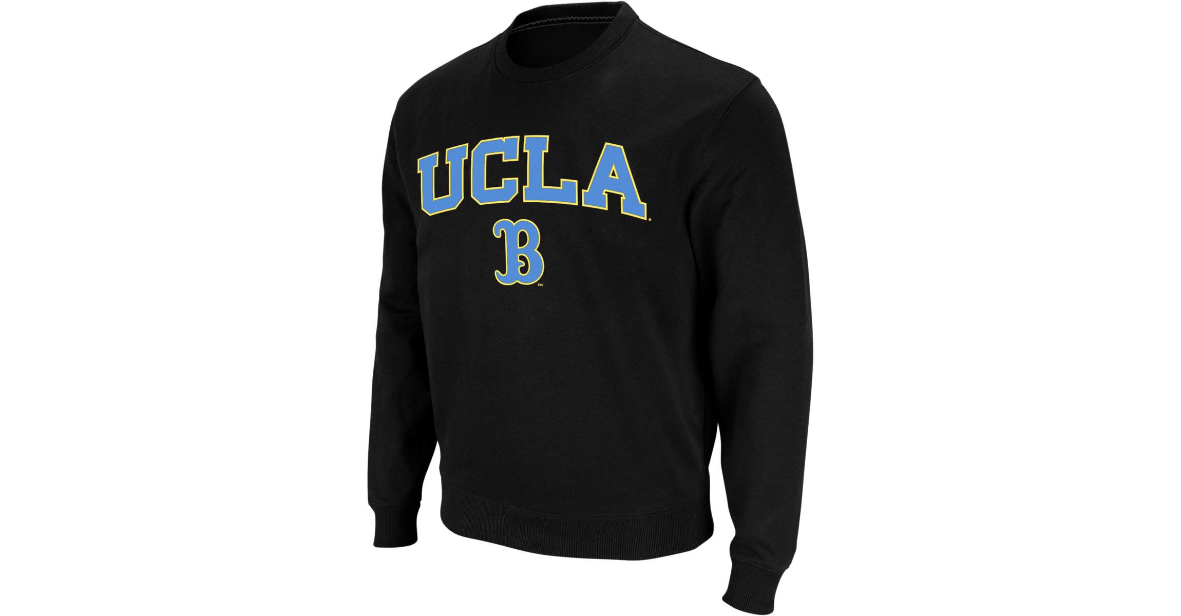 NCAA UCLA Bruins Arch & Logo Crew Neck Sweatshirt
