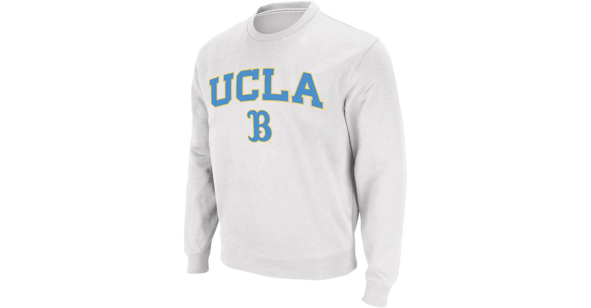 NCAA UCLA Bruins Arch & Logo Crew Neck Sweatshirt