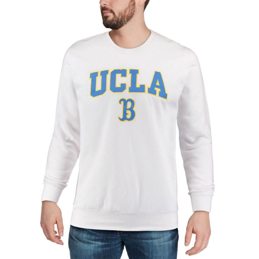 NCAA UCLA Bruins Arch & Logo Crew Neck Sweatshirt