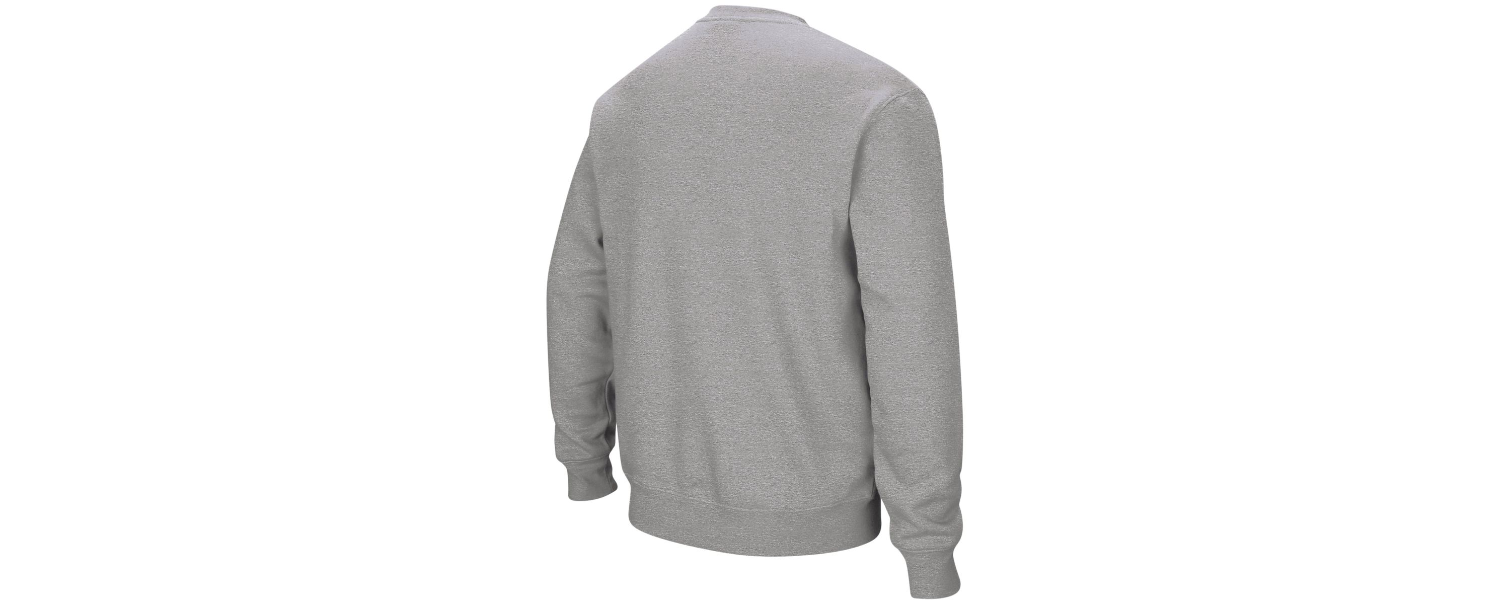 NCAA West Virginia Mountaineers Arch & Logo Crew Neck Sweatshirt