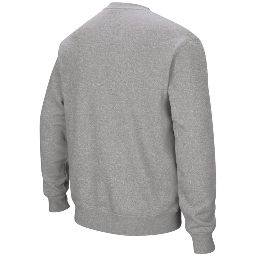 NCAA West Virginia Mountaineers Arch & Logo Crew Neck Sweatshirt