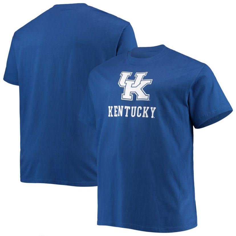 NCAA Kentucky Wildcats Big & Tall Lockup T-Shirt