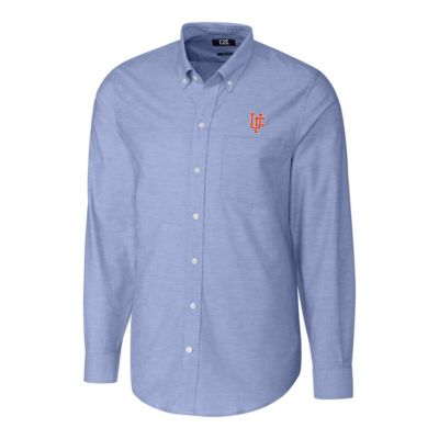 NCAA Florida Gators Stretch Vault Logo Oxford Long Sleeve Shirt