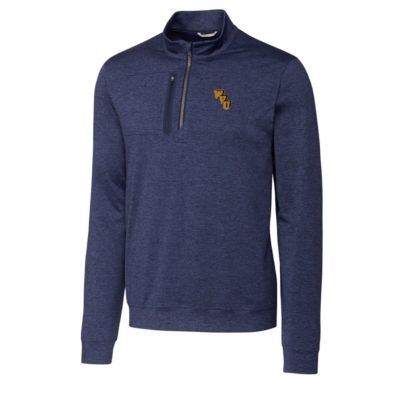 NCAA West Virginia Mountaineers Stealth Vault Logo Half-Zip Jacket