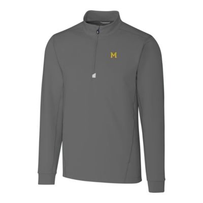 NCAA Michigan Wolverines Traverse Stretch Quarter Zip-Pullover Top