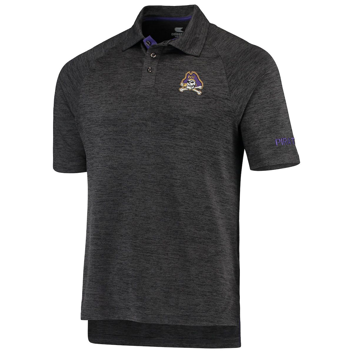Colosseum East Carolina Pirates NCAA ed ECU Pirates Down Swing Polo | Belk