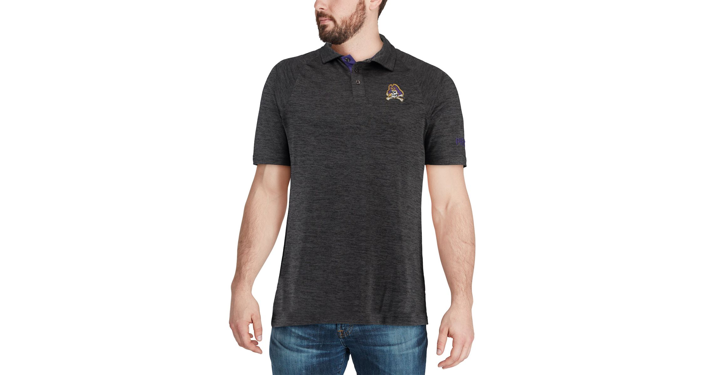 East Carolina Pirates NCAA ed ECU Pirates Down Swing Polo