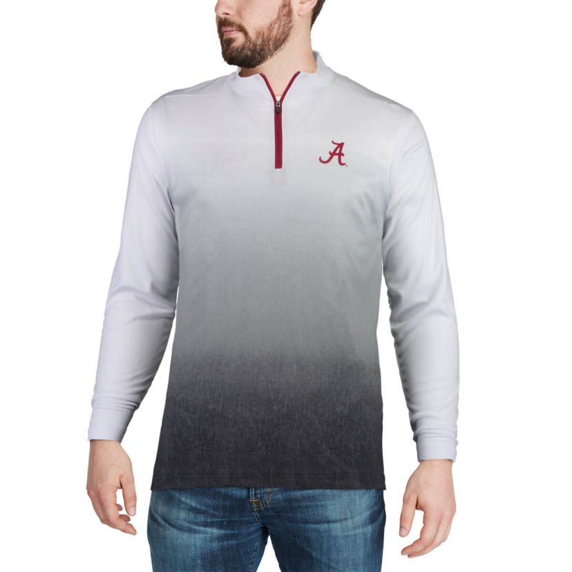 Alabama Crimson Tide NCAA Alabama Tide Magic Team Logo Quarter-Zip Jacket