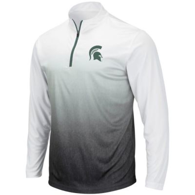 NCAA Michigan State Spartans Magic Team Logo Quarter-Zip Jacket