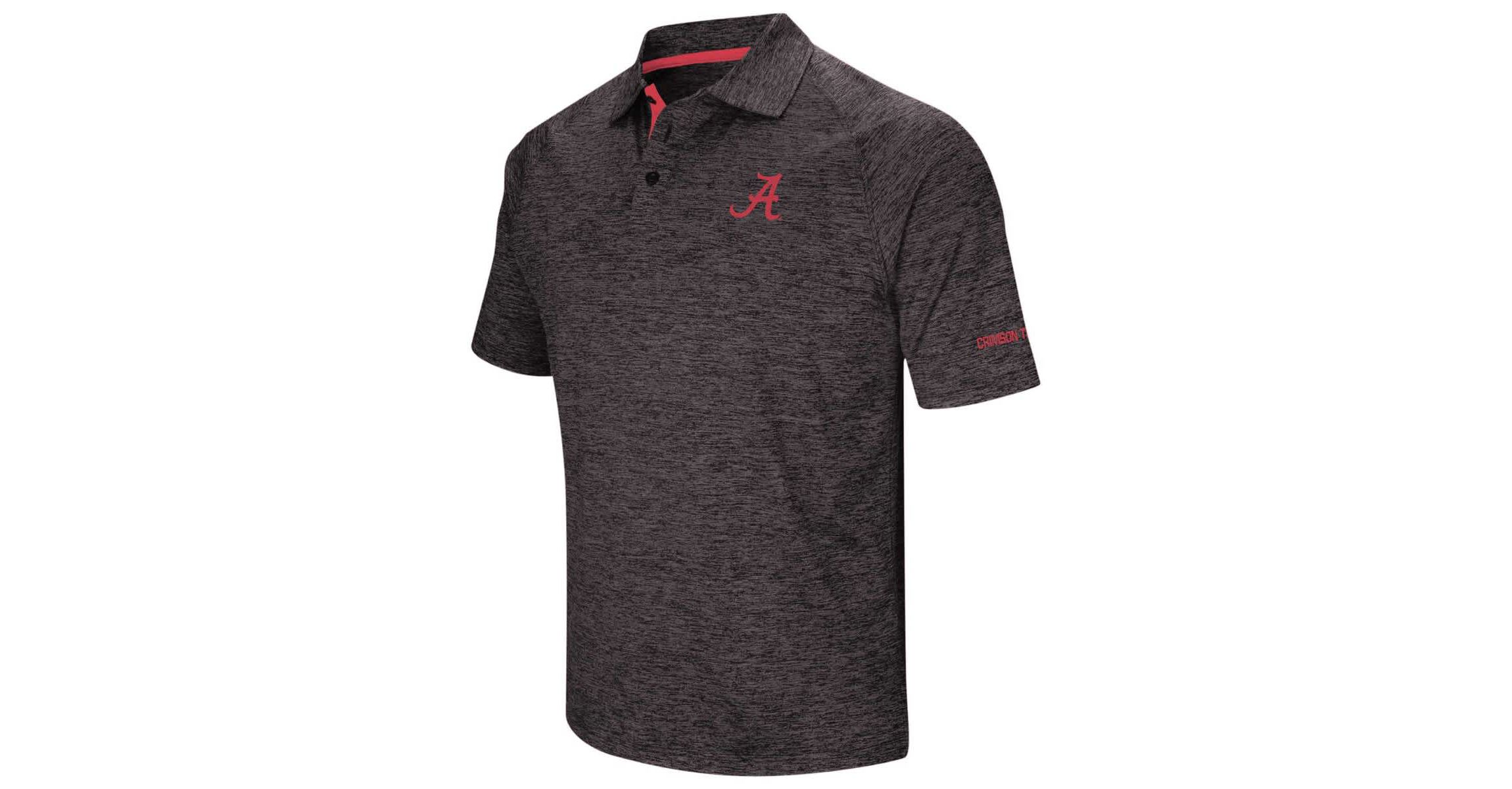 Alabama Crimson Tide NCAA Alabama Tide Big & Tall Down Swing Polo