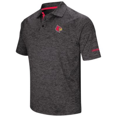 Colosseum Men's NCAA Louisville Cardinals Big & Tall Down Swing Polo