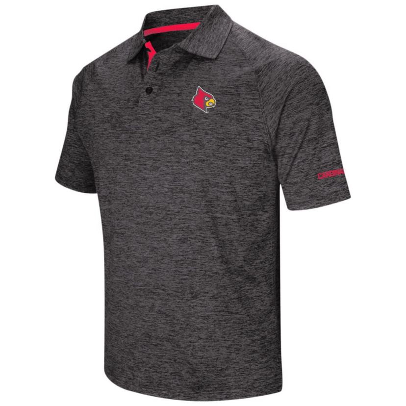 NCAA Louisville Cardinals Big & Tall Down Swing Polo