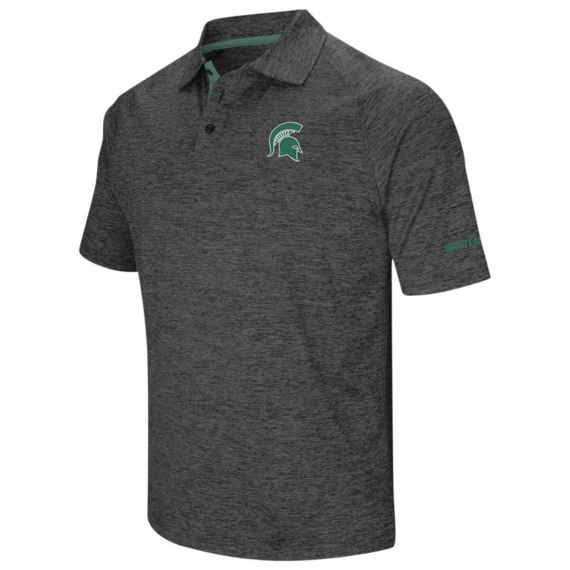 NCAA Michigan State Spartans Big & Tall Down Swing Polo