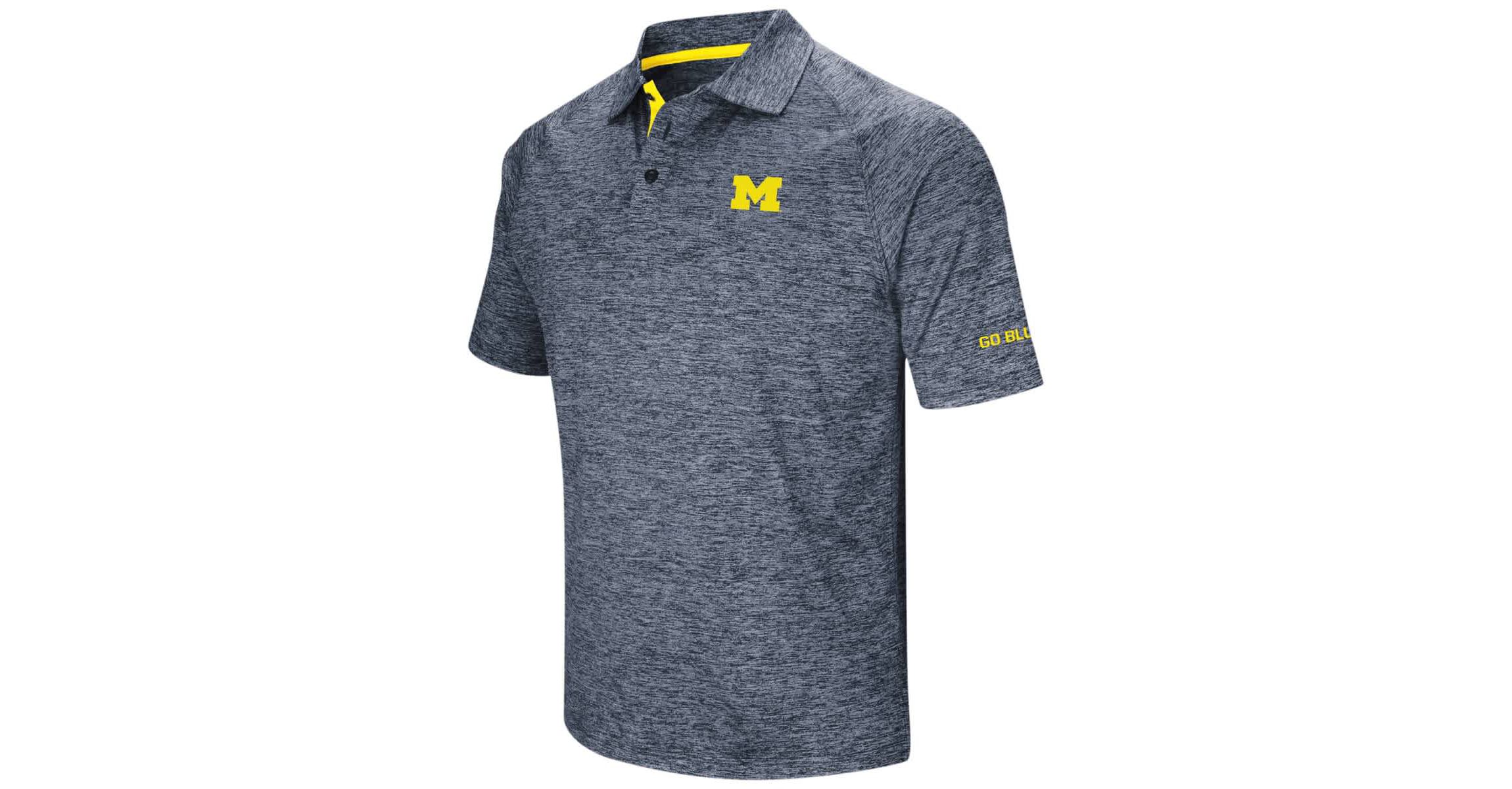 NCAA Michigan Wolverines Big & Tall Down Swing Polo