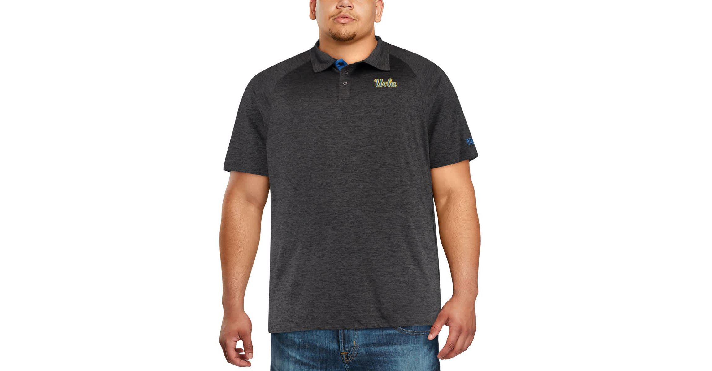 NCAA UCLA Bruins Big & Tall Down Swing Polo