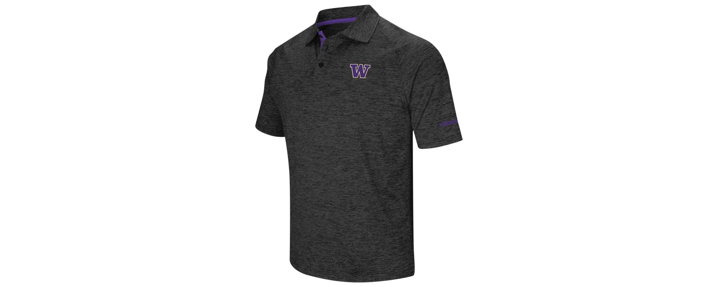 NCAA Washington Huskies Big & Tall Down Swing Polo