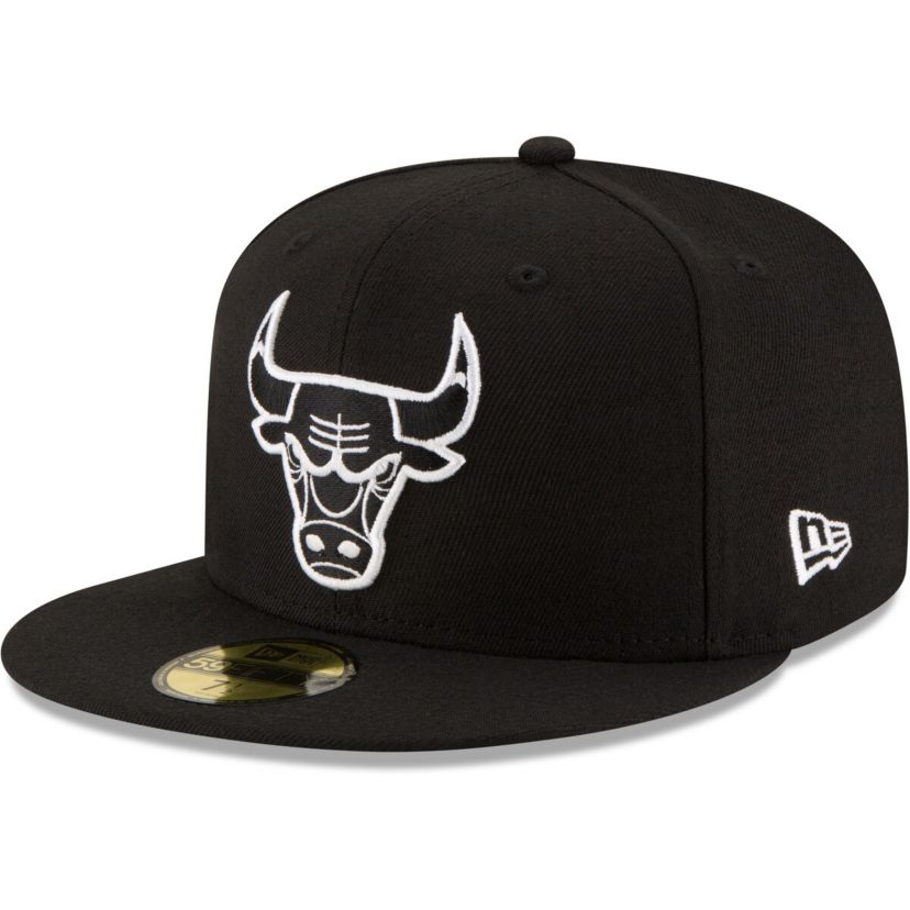 NBA Chicago Bulls & Logo 59FIFTY Fitted Hat