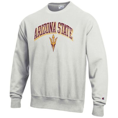 NCAA Arizona State Sun Devils Arch Over Logo Reverse Weave Pullover Sweatshirt