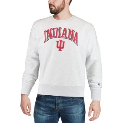 NCAA Indiana Hoosiers Arch Over Logo Reverse Weave Pullover Sweatshirt