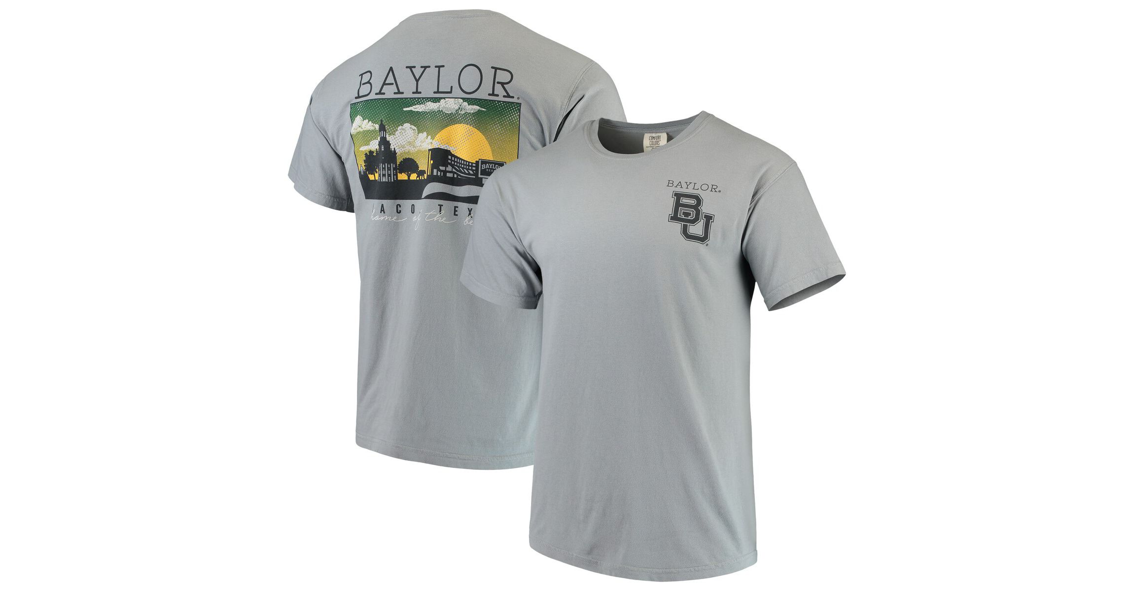 NCAA Baylor Bears Team Campus Scenery T-Shirt