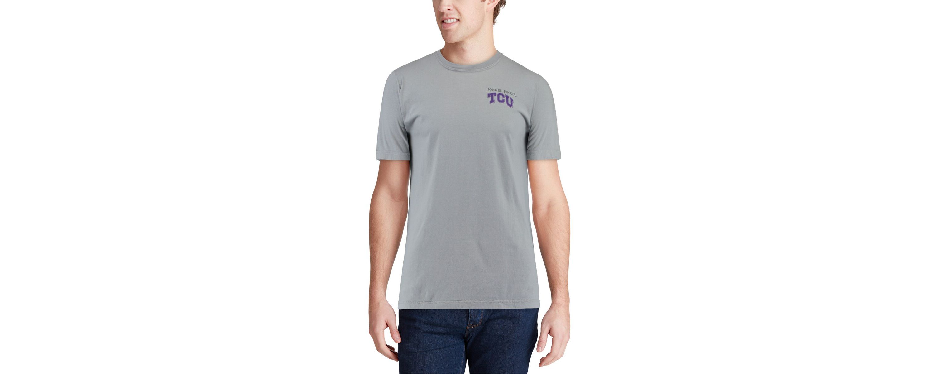 NCAA TCU Horned Frogs Team Campus Scenery T-Shirt