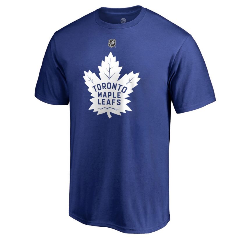 NHL Fanatics John Tavares Toronto Maple Leafs Authentic Stack Name & Number T-Shirt