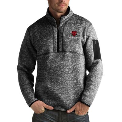 Arkansas State Red Wolves NCAA Fortune Big & Tall Quarter-Zip Pullover Jacket