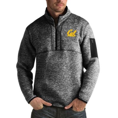 California Golden Bears NCAA Cal Fortune Big & Tall Quarter-Zip Pullover Jacket