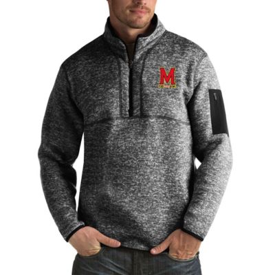 NCAA Maryland Terrapins Fortune Big & Tall Quarter-Zip Pullover Jacket