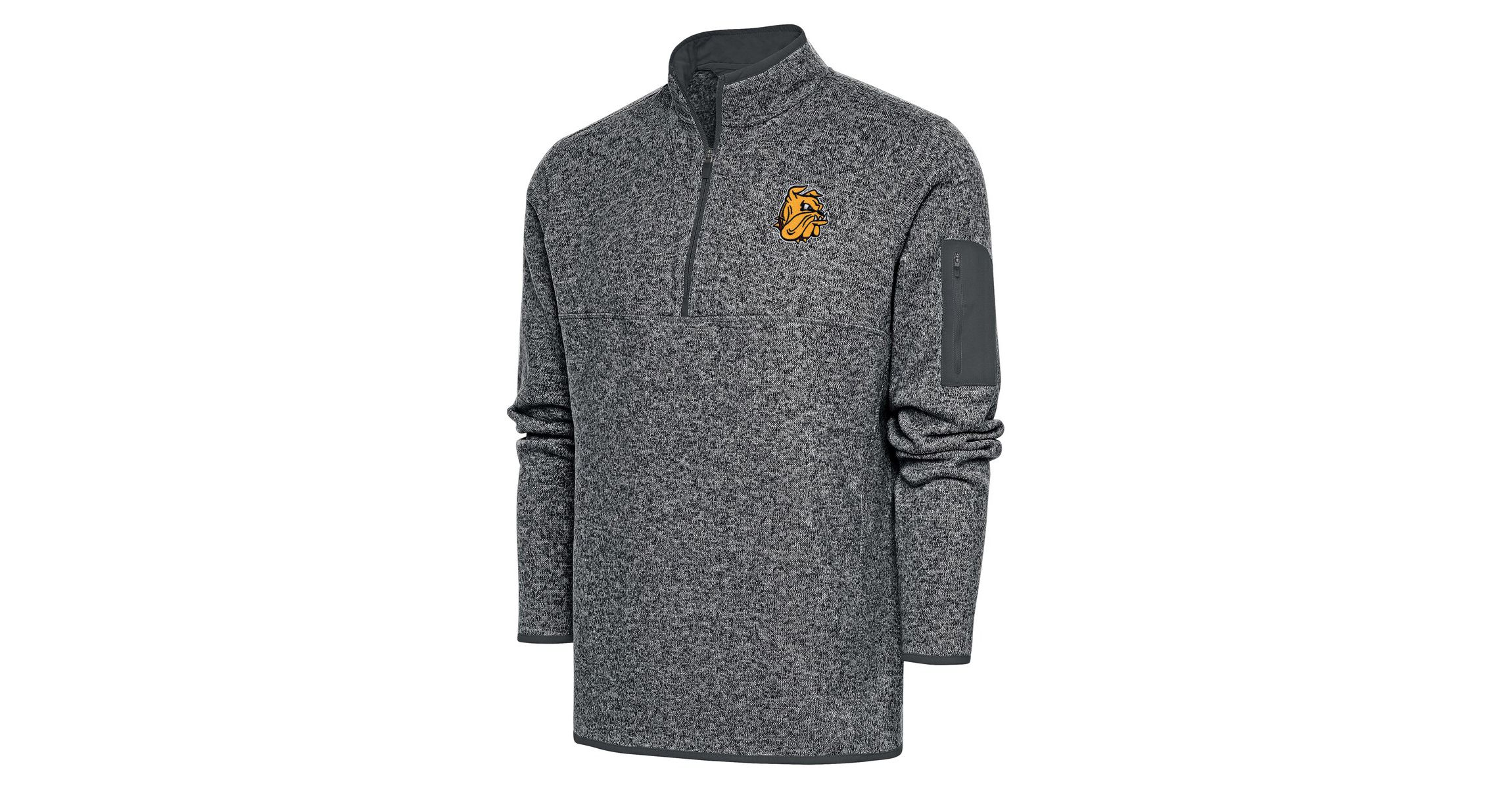 NCAA Minnesota Duluth Bulldogs Fortune Big & Tall Quarter-Zip Pullover Jacket