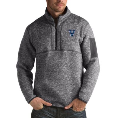 NCAA Villanova Wildcats Fortune Big & Tall Quarter-Zip Pullover Jacket