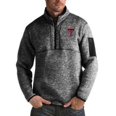 Texas Tech Red Raiders NCAA Fortune Big & Tall Quarter-Zip Pullover Jacket