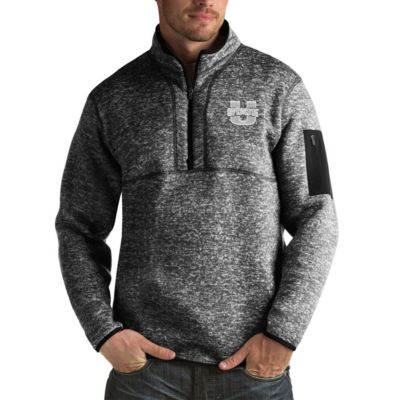 NCAA Utah State Aggies Fortune Big & Tall Quarter-Zip Pullover Jacket