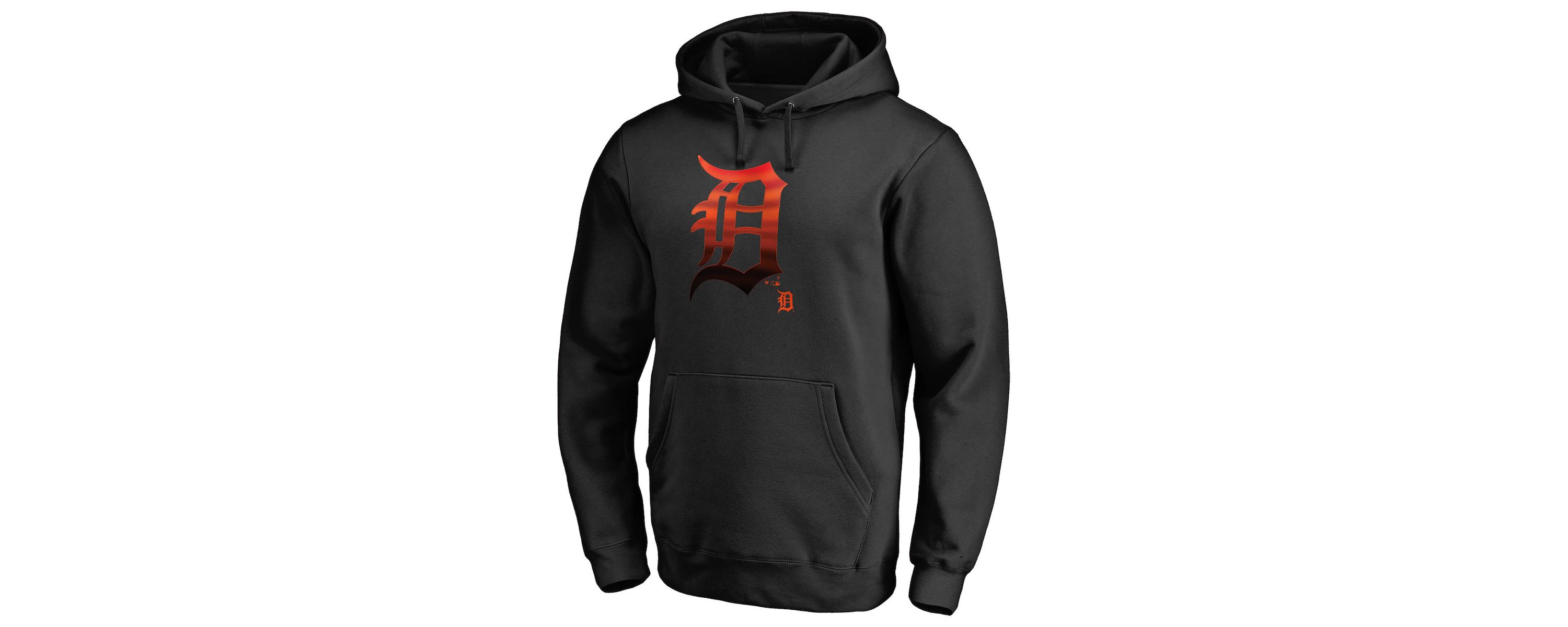 MLB Detroit Tigers Midnight Mascot Pullover Hoodie
