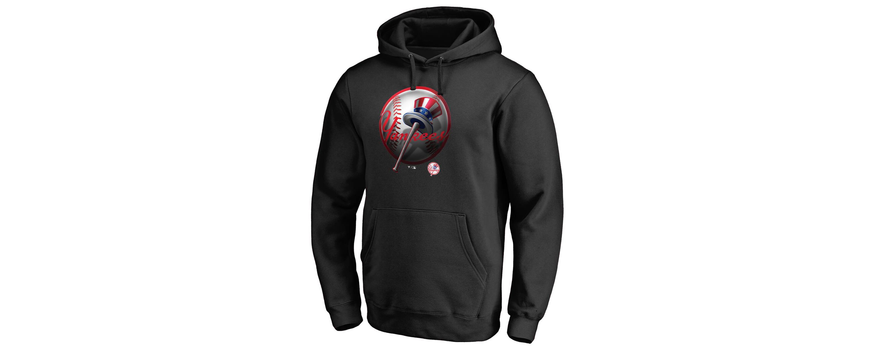 MLB Fanatics New York Yankees Midnight Mascot Pullover Hoodie