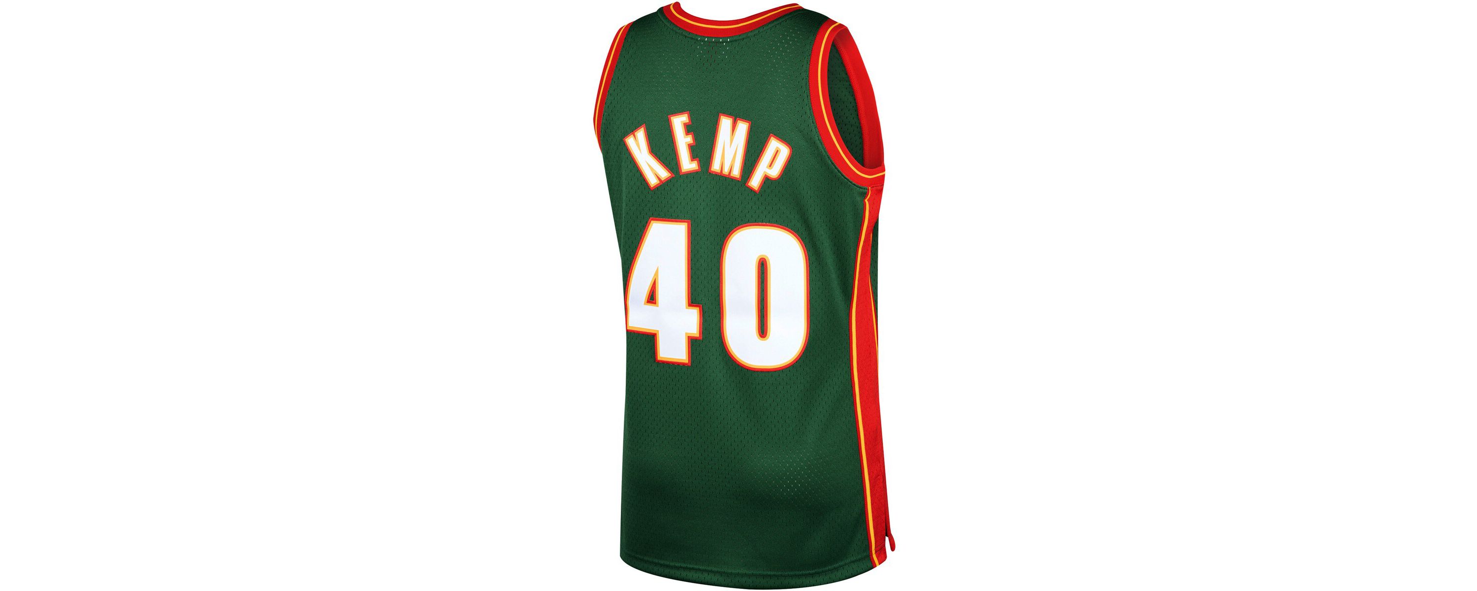 Hardwood Classic Teams Shawn Kemp Seattle SuperSonics 1995/96 Hardwood Classics Swingman Jersey