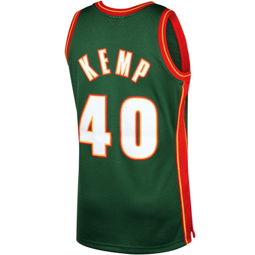 Hardwood Classic Teams Shawn Kemp Seattle SuperSonics 1995/96 Hardwood Classics Swingman Jersey