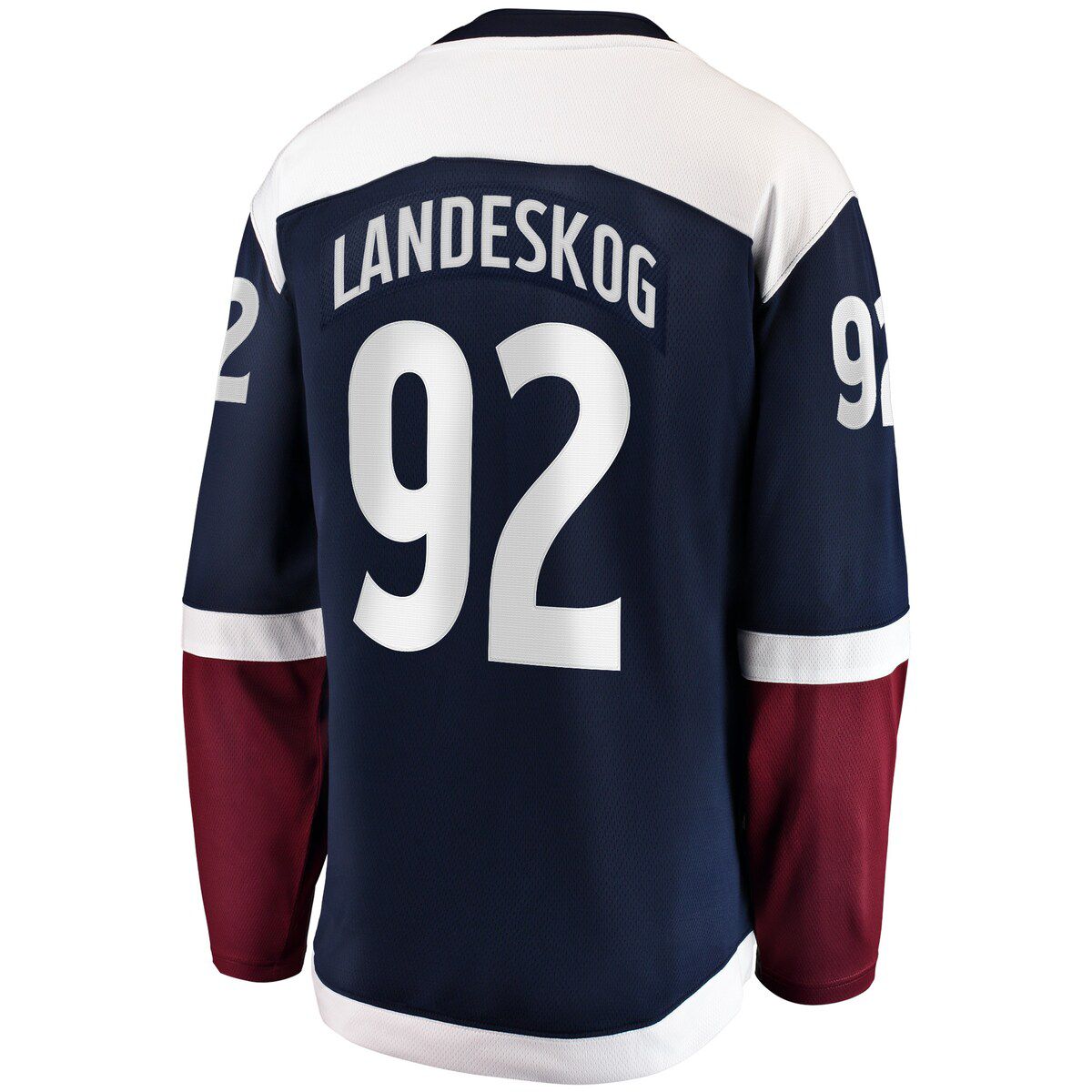NHL Fanatics Gabriel Landeskog Colorado Avalanche Breakaway Jersey
