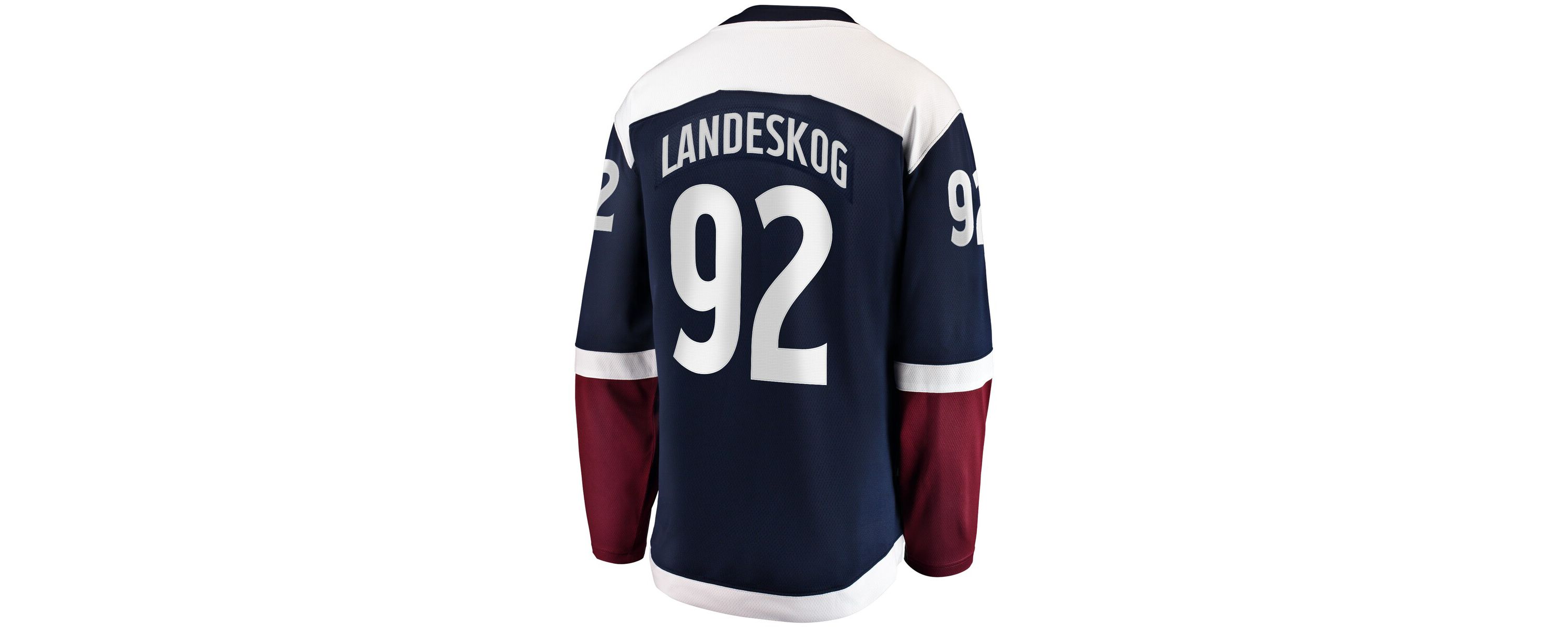 NHL Fanatics Gabriel Landeskog Colorado Avalanche Breakaway Jersey