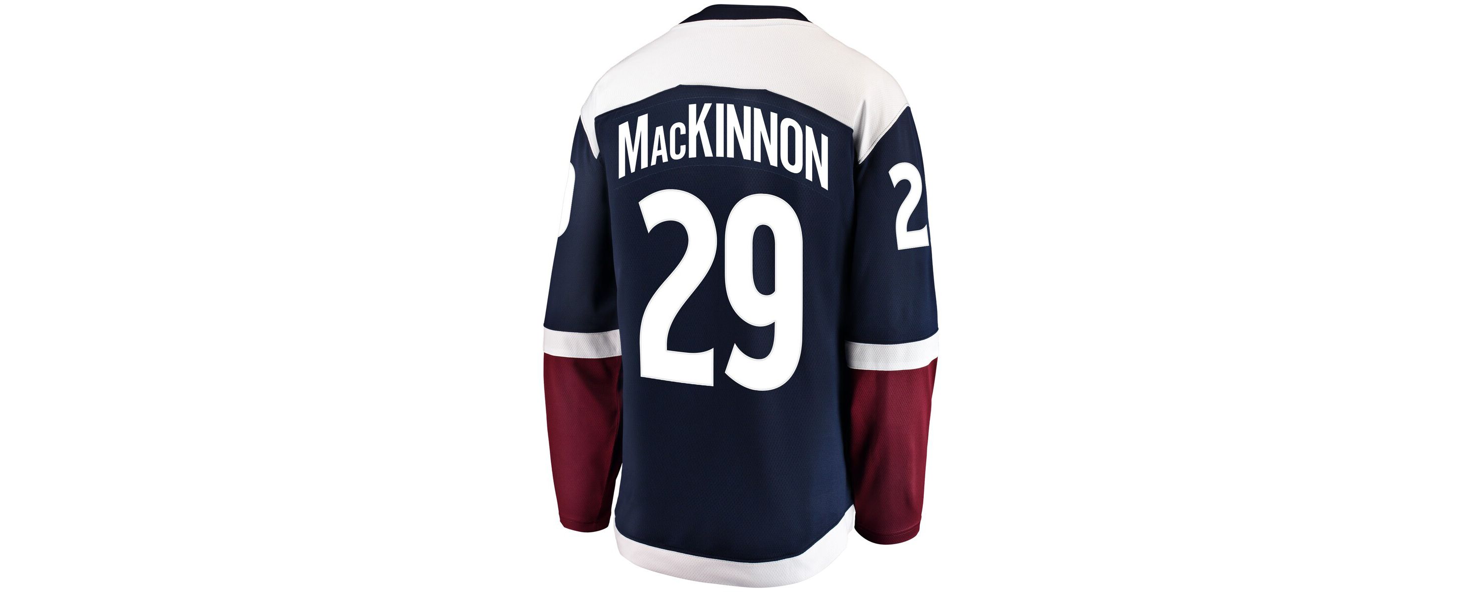 NHL Fanatics Nathan MacKinnon Colorado Avalanche Breakaway Jersey