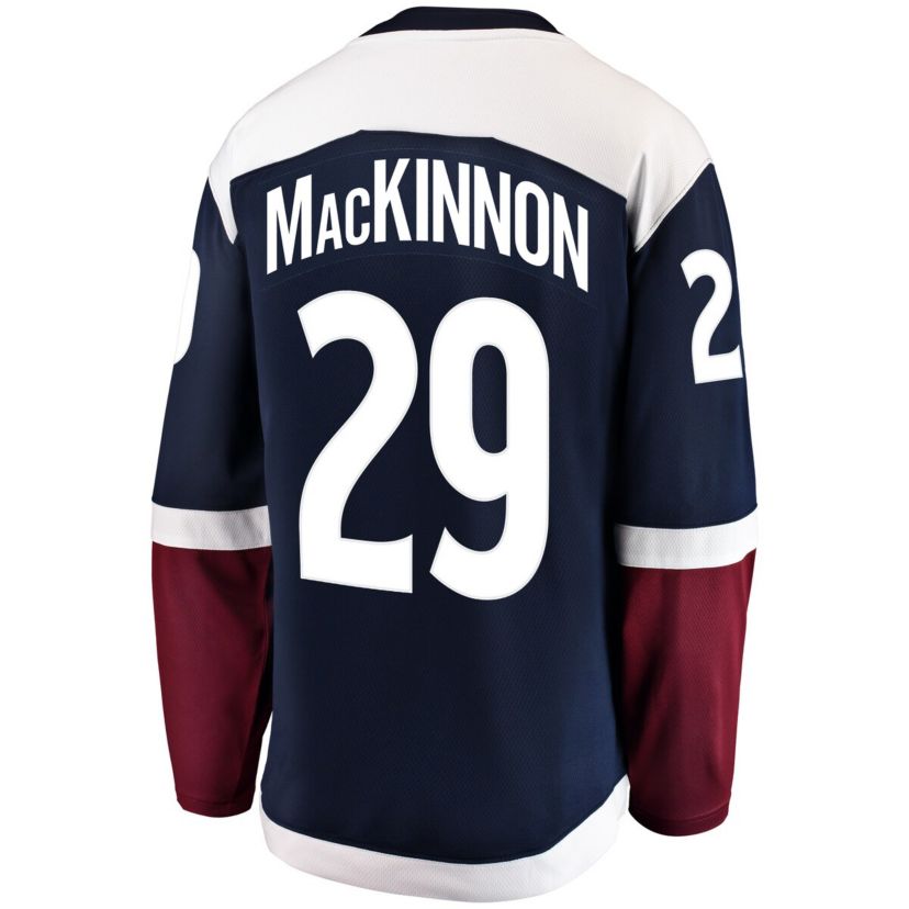 NHL Fanatics Nathan MacKinnon Colorado Avalanche Breakaway Jersey