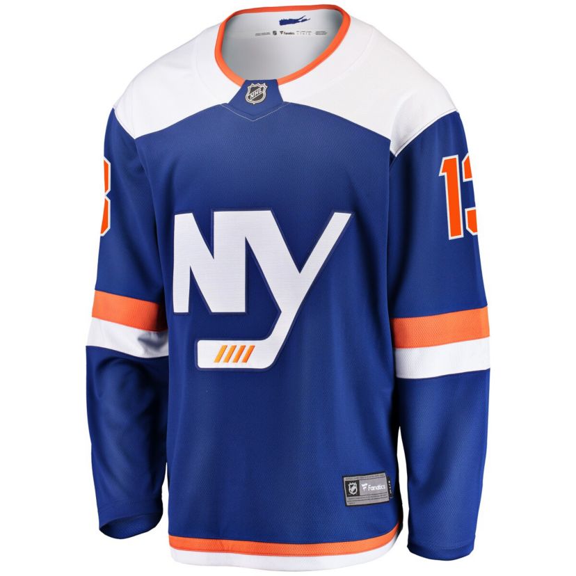 NHL Fanatics Mathew Barzal New York Islanders Breakaway Jersey