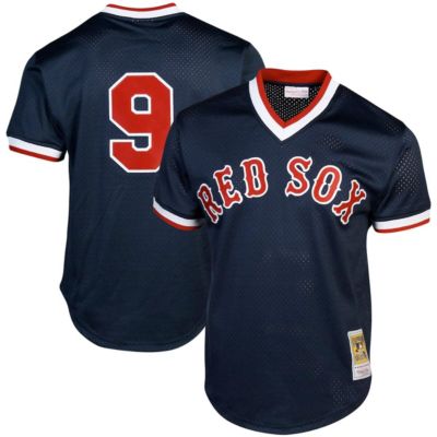 Boston Red Sox MLB Ted Williams Cooperstown Collection Big & Tall Mesh Batting Practice Jersey