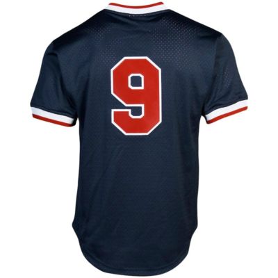 Boston Red Sox MLB Ted Williams Cooperstown Collection Big & Tall Mesh Batting Practice Jersey