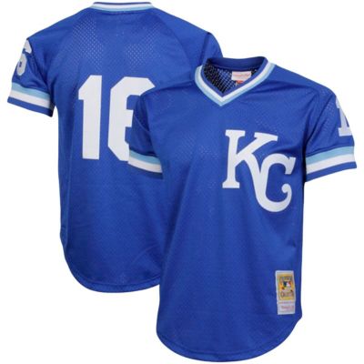 MLB Bo Jackson Kansas City Royals Cooperstown Collection Big & Tall Mesh Batting Practice Jersey