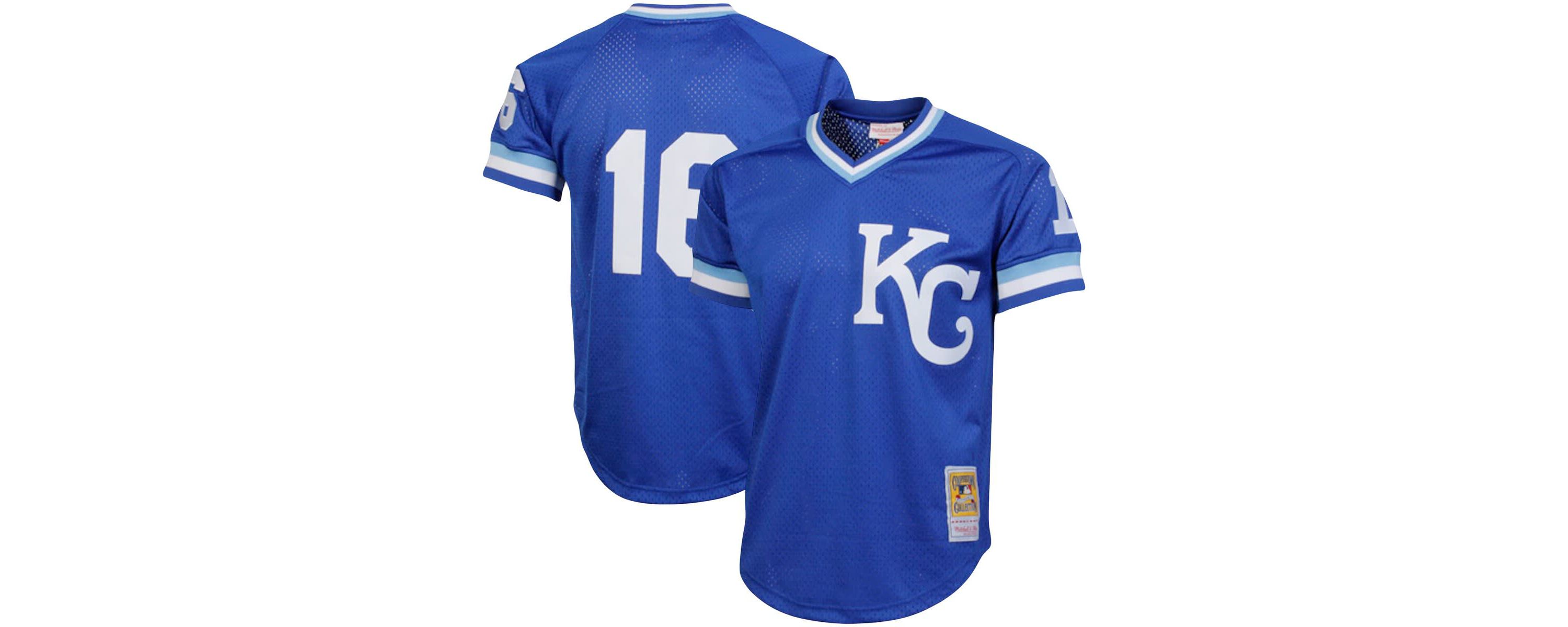 MLB Bo Jackson Kansas City Royals Cooperstown Collection Big & Tall Mesh Batting Practice Jersey