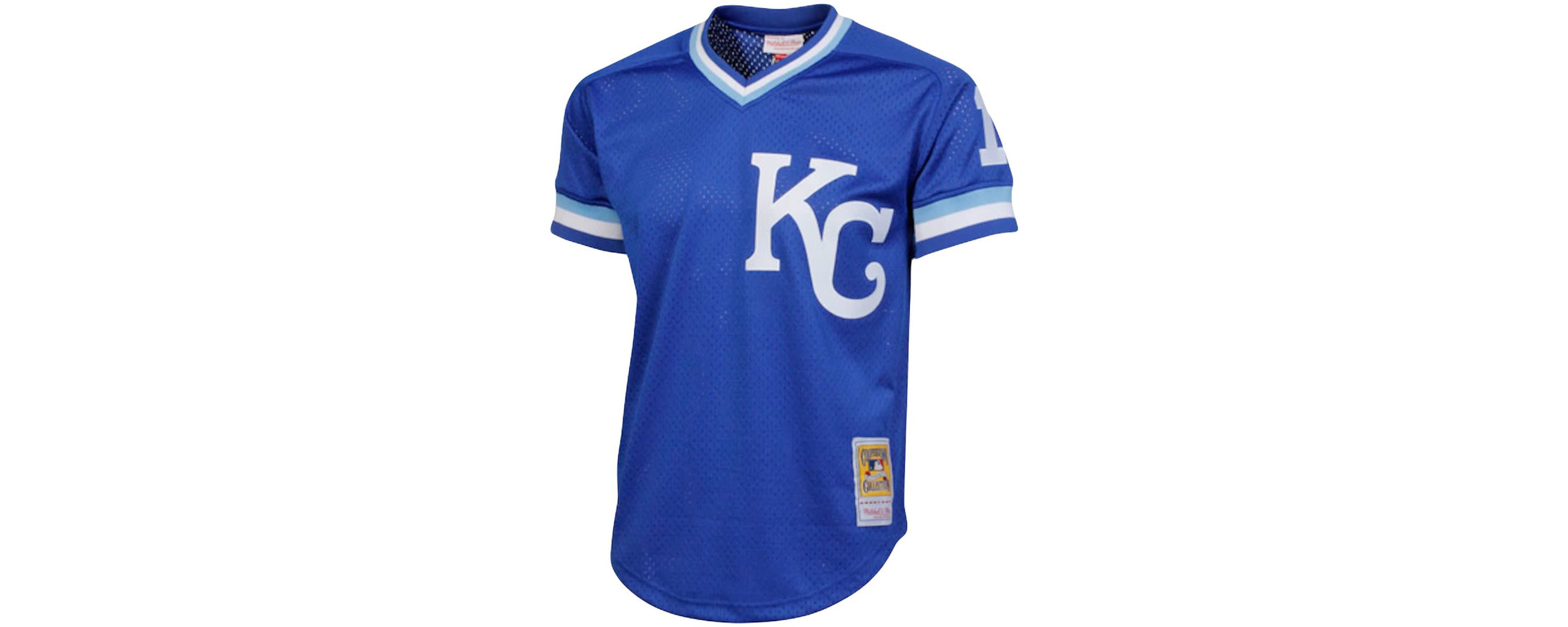 MLB Bo Jackson Kansas City Royals Cooperstown Collection Big & Tall Mesh Batting Practice Jersey