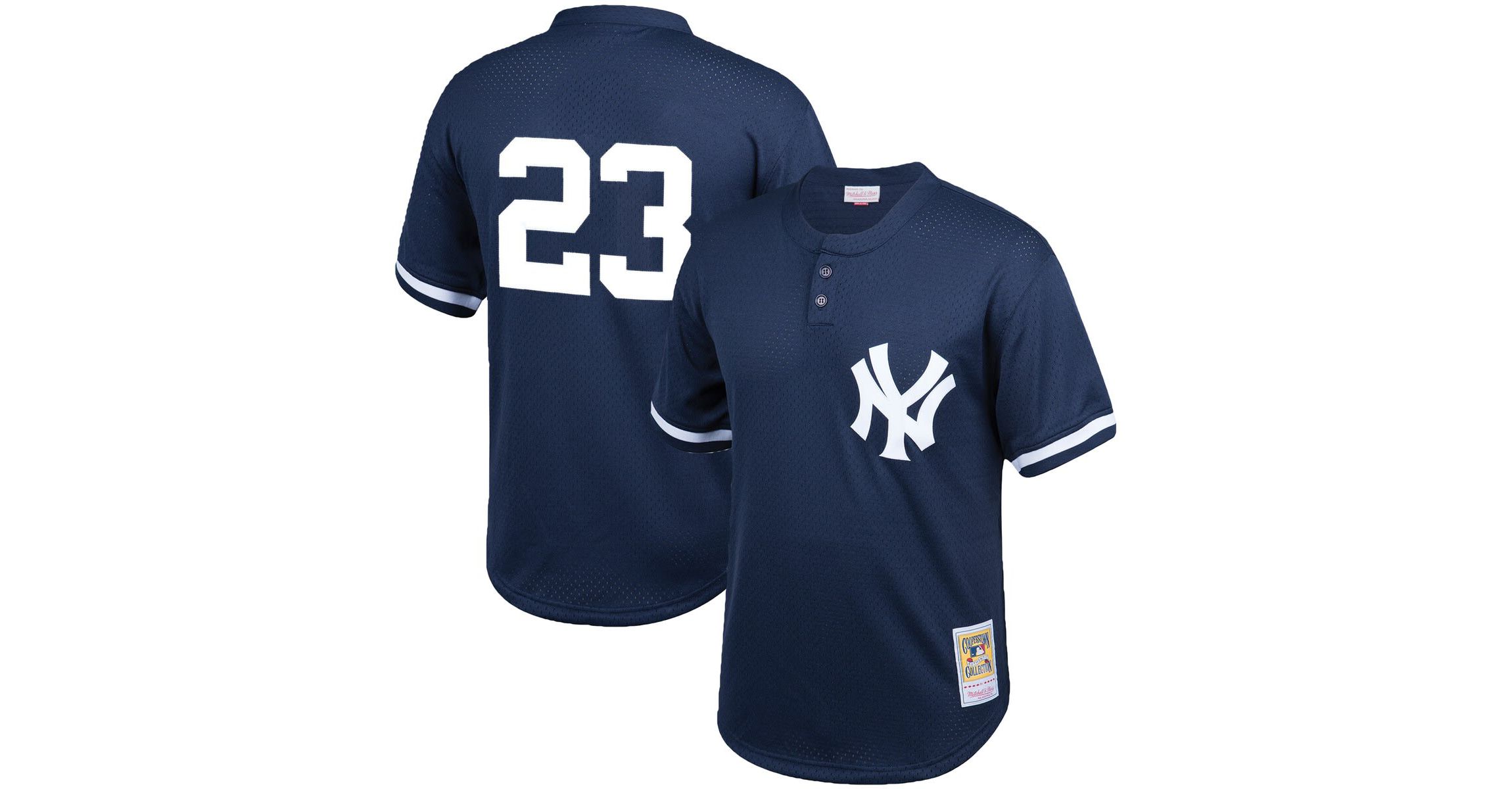 MLB Don Mattingly New York Yankees Cooperstown Collection Big & Tall Mesh Batting Practice Jersey