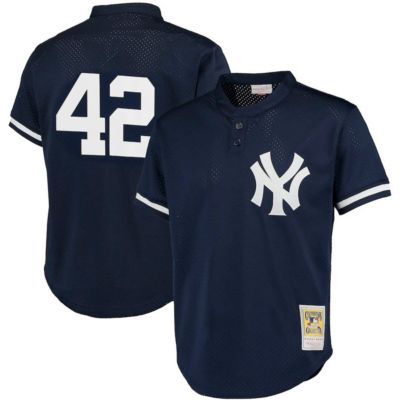 MLB Mariano Rivera New York Yankees Cooperstown Collection Big & Tall Mesh Batting Practice Jersey