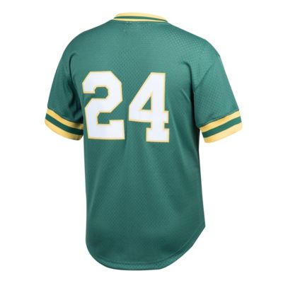 MLB Rickey Henderson Oakland Athletics Cooperstown Collection Big & Tall Mesh Batting Practice Jersey